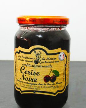 Confiture Cerise Noire - Origine France -