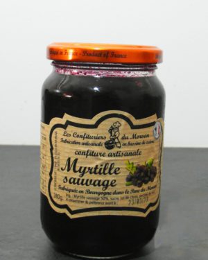 Confiture Myrtille Sauvage - Origine France -