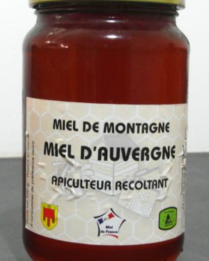 Miel D'Auvergne toutes fleurs- Origine France -