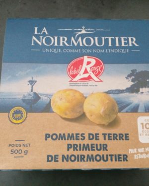 Pomme de terre de l ile de - NOIRMOUTIER Origine France -