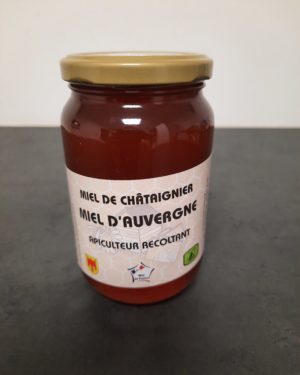 Miel D'Auvergne CHATAIGNIER- Origine France -