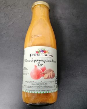 Veloute potiron patate douce bio- Origine France -