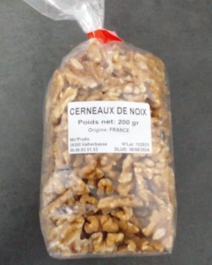 CERNEAUX DE NOIX EN SACHET DE 125G- Origine France -