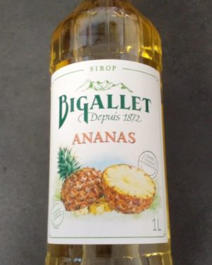 SIROP ARTISANAL ANANAS- Origine France -