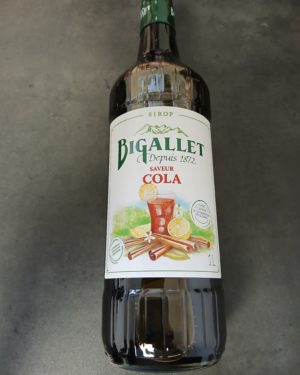 SIROP ARTISANAL DE COLA- Origine France -